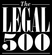 Legal 500 rankings logo